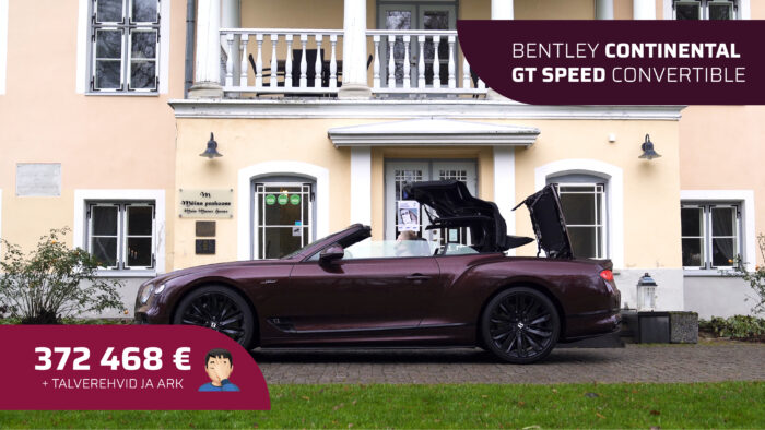 PROOVISÕIT: 2022 Bentley Continental GT Speed